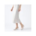 thumbnail image 5 of BLISSFUL STEP Round Toe Ankle Strap Chunky Heels Sandals for Women Silver (Size 5.5), 5 of 7