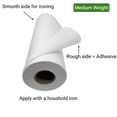 thumbnail image 6 of H.B.I. Products Medium Weight Fusible interfacing 12" x 25 yd, 6 of 7