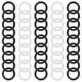 thumbnail image 2 of MOVTOTOP 20pcs Backpack Making Rings Craft Making Rings Plastic Round Rings Crafts Rings, Backpack Accessory, 2 of 8