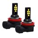 thumbnail image 5 of 2x LED Bombillas de lámpara antiniebla Lámpara de conducción de automóviles 6500K de potencia 1200LM DYNWAVEMX Faro antiniebla LED, 5 of 8