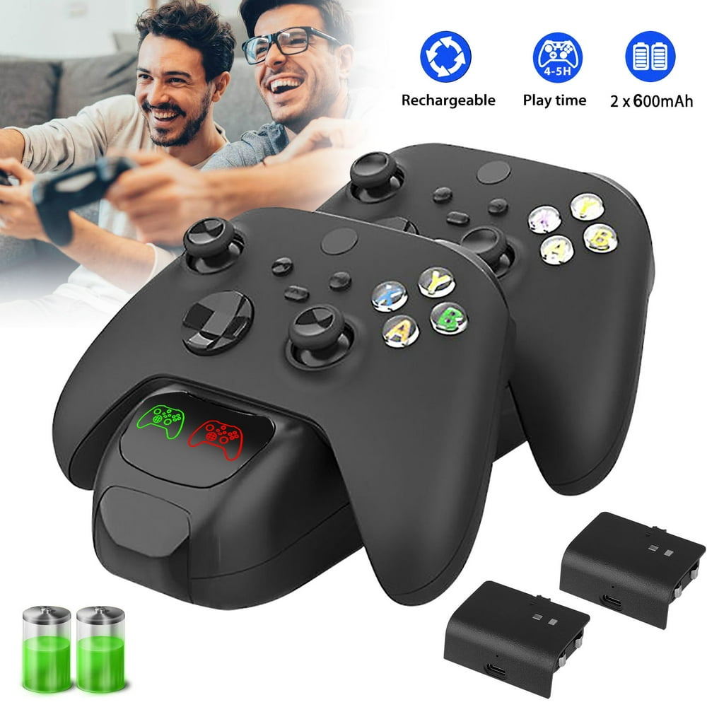 Dual Controller Charger for Xbox Series S/X Controllers, TSV Compatible