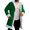 Dark Green, variant on Cozy Winter Hooded Cardigan âÃÂàUnisex Long Christmas Cardigan with , Warm Hooded Coat with Pockets for Holiday & Everyday Outdoor Comfort