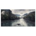 thumbnail image 2 of Design Art - Rivière de Montagne avec Brouillard et Pluie, 2 of 4