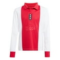 thumbnail image 2 of Youth adidas Originals White Ajax 125th Anniversary Replica Long Sleeve Jersey, 2 of 7