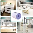 thumbnail image 5 of Soporte moderno para caja de pañuelos de escritorio, caja dispensadora de pañuelos faciales, soporte para cubierta, organizador de servilletas, caja de pañuelos húmedos de mayor capacidad para el, 5 of 5