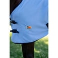 thumbnail image 2 of Miller's Standard Neck Fleece Cooler -Powder Blue With Navy Trim -81, 2 of 11