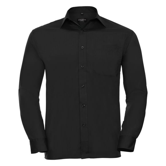Russell Collection Chemise à Manches Longues pour Hommes