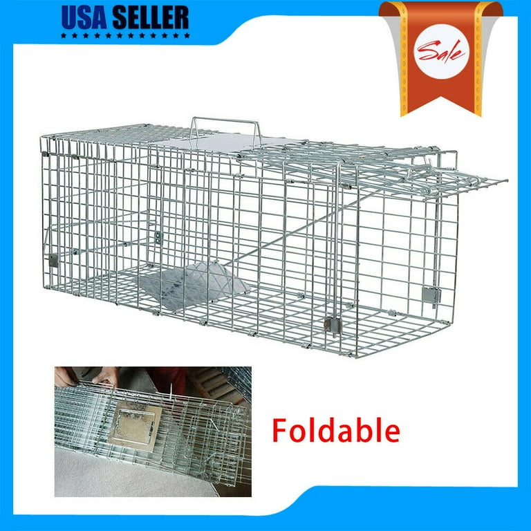 20 Packs Catch Release Live Humane Animal Cage Traps Cats