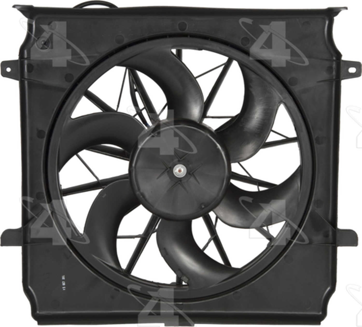 Engine Cooling Fan Assembly-Radiator Fan Assembly fits 04-05 Liberty 3.7L-V6 Fits select: 2004-2005 JEEP LIBERTY