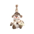 thumbnail image 1 of Colgante de muñeco de de Navidad, adorno colgante, regalo festivo, decoración divertida de escena de ventana para chimenea, boda, celebración Muñeco de nieve, 1 of 8