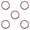 thumbnail image 3 of Vogacara Alambres artesanales Coloridos no fáciles de romper Hilo trenzado Líneas de joyería Diseño exquisito para esculpir polvo profundo Polvo profundo 5piezas, 3 of 6