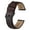 Coffee Brown (Black Buckle), variant on Retro Leather Watch Straps for Men, Oil Waxed Calfskin Replacement Band, Quick Release, 19mm, Toffee Brown (Silver Buckle)