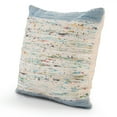 thumbnail image 6 of Ox Bay Luma 20" x 20" Blue/Multicolor Striped Cotton Adult Decorative Throw Pillow, 6 of 14