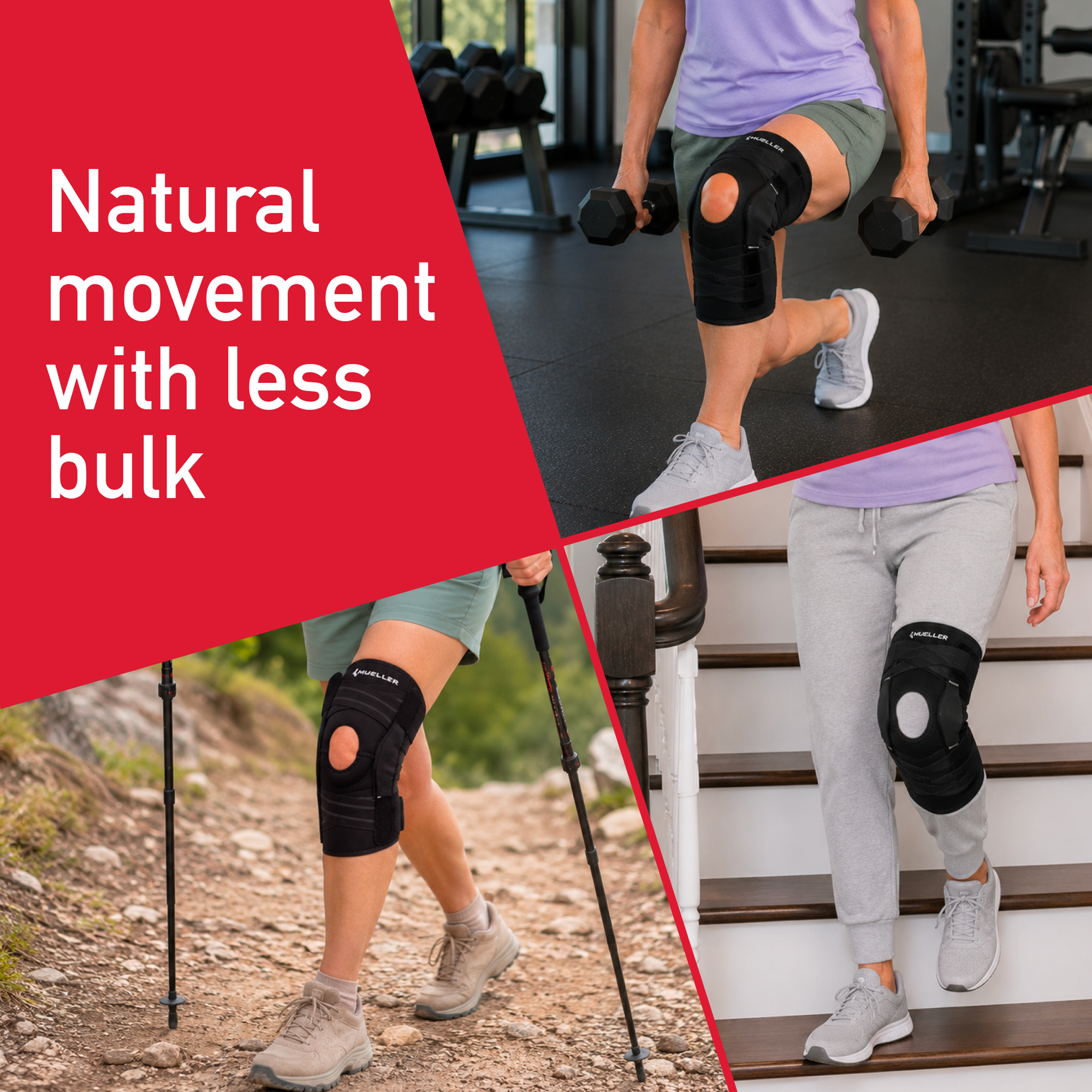 Mueller Adjustable Hinged Knee Brace, Black photo 7