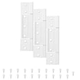 thumbnail image 1 of Bisagras para puerta mosquitera Aocies, paquete de 3, aluminio blanco mate, 1 of 5