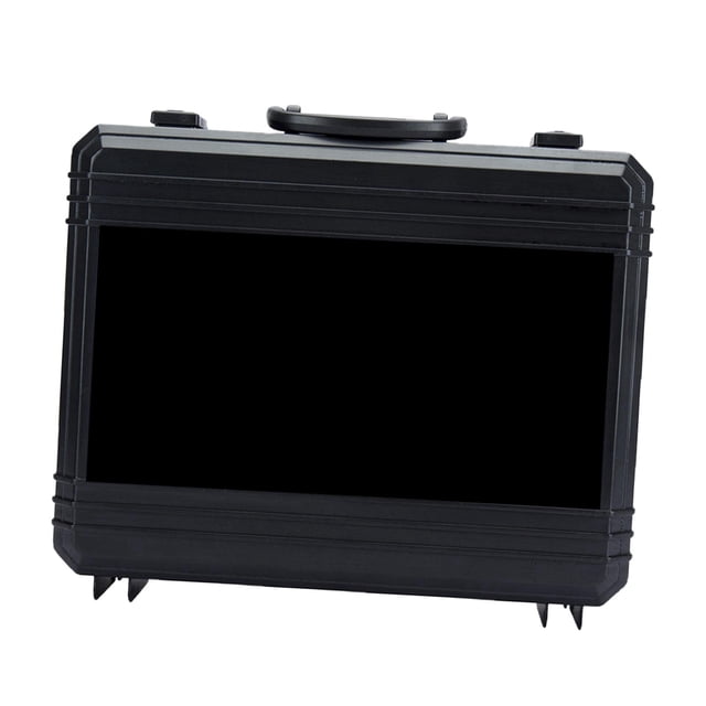 Caja de micrófono Caja de almacenamiento de instrumentos a prueba de golpes Micrófono vocal profesional Estuche rígido para equipo de transmisión kusrkot Estuche de transporte para micrófono