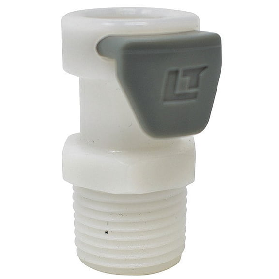 Nephros Coupler, 1 in H, Plastic, 3/8 in Dia 70-0902