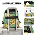 thumbnail image 4 of JIALIOU Mini Backpack Purse for Women Quilted Casual Daypack Small Travel Shoulder Bag, Bee Beehive Sunflower, 4 of 7