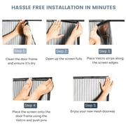 Imperial Home Improved Magic Screen Door