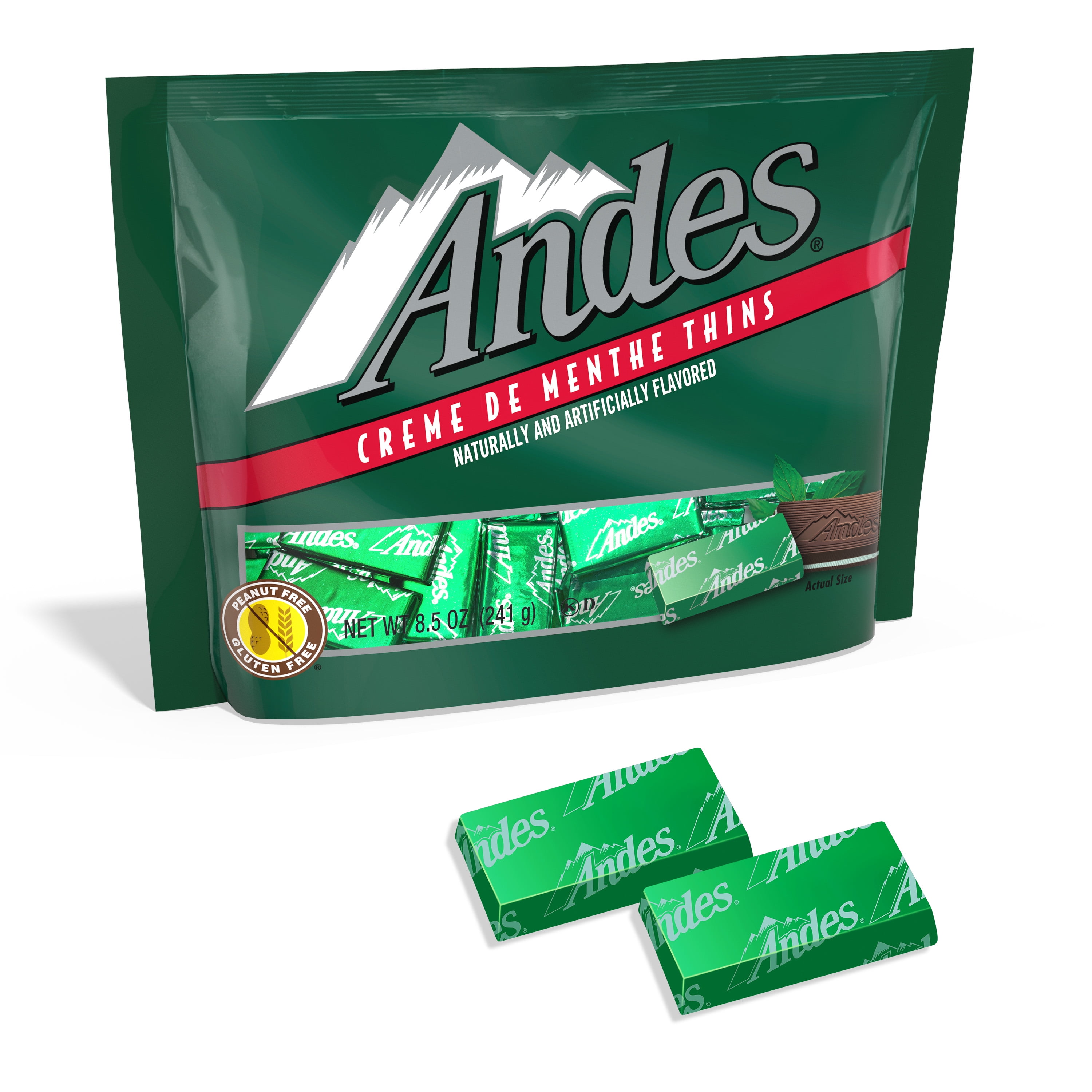 Andes, Crème de Menthe, Mint Chocolate Candy, 8.5 oz