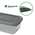 thumbnail image 2 of Paquete 6 pzas FreshPod Recipiente Rectangular con Tapa, 7.2 Litros, Hermético, Transparente, 2 of 7