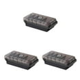 thumbnail image 4 of Maytalsory Organize Desk In Style With Durable Business Card Holder Black Professional 3Set, 4 of 6