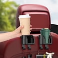 thumbnail image 2 of Car Rear Backseat Multifunctional Drink Cup Holder Organizers with Phone Holder & Bag Hook for Car Seat Back, 2 of 8