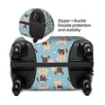 thumbnail image 4 of Fotbe Funny Cartoon Pugs Luggage Cover Protector,Suitcase Protector,Scratch and Dirt Resistant,Fits 18-32 Inch Luggage-Large, 4 of 9