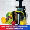 thumbnail image 3 of Total Chef Slow Juicer, Cold Press Juice Extractor, 3 of 7