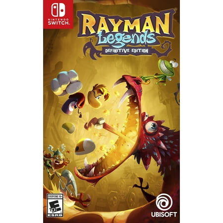 Ubisoft Rayman Legends Definitive Edition Video Game For Nintendo Switch
