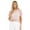 Pink, variant on Women’s Hole Detail Short Sleeve Athleisure Crop Top, Khaki, M