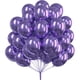 thumbnail image 1 of Globos PartyWoo de color morado metalizado, 50 unidades, 30 cm, para decoración, 1 of 1