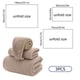 thumbnail image 3 of Juego de 3 toallas de baño extragrandes, gorro de ducha, sábanas extragrandes, toallas de baño súper suaves y absorbentes, toallas de microfibra para ducha seca, para hotel, baño y gimnasio., 3 of 4