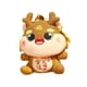 thumbnail image 5 of Juguete de dragón, animal de peluche de dragón, animal de peluche suave, novedad, adorable, decorativo Oro 43cm, 5 of 9
