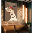 thumbnail image 3 of LOLUIS Motivational Wall Art, Sport Inspiring Quotes Art Print Decor Gifts for Home Office, Famous Baseball Athletes Poster (Unframed 8"x12"), 3 of 5