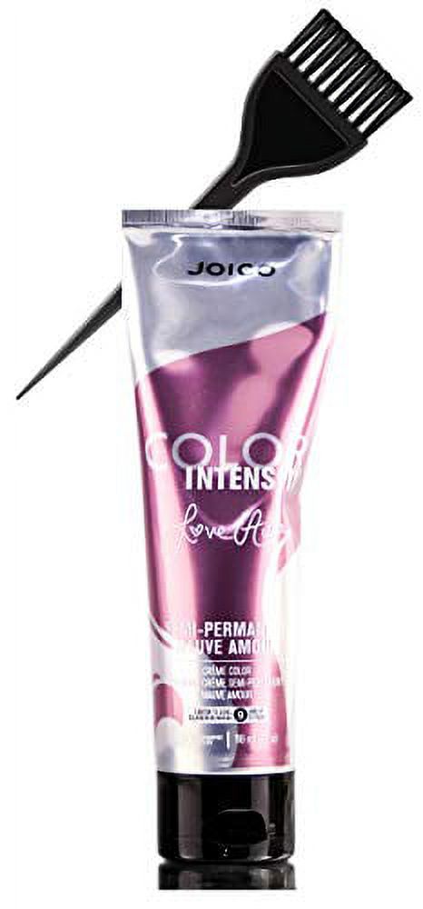 Joico COLOR INTENSITY Semi-Permanent Creme Hair Color (w/Sleek Applicator Tint-Brush) Cream Haircolor Dye (MAUVE AMOUR, Love Aura by Larisa) - image 2 of 2