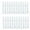 A, variant on Vikakiooze Home Decor Christmas Decorations Christmas Tree Fence White Fence Plastic Fence Splicing Guardrail