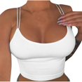 thumbnail image 1 of Chaleco estampado a la moda para mujer blusa sin mangas sólida tirantes Tops Pompotops lopia999423, 1 of 4