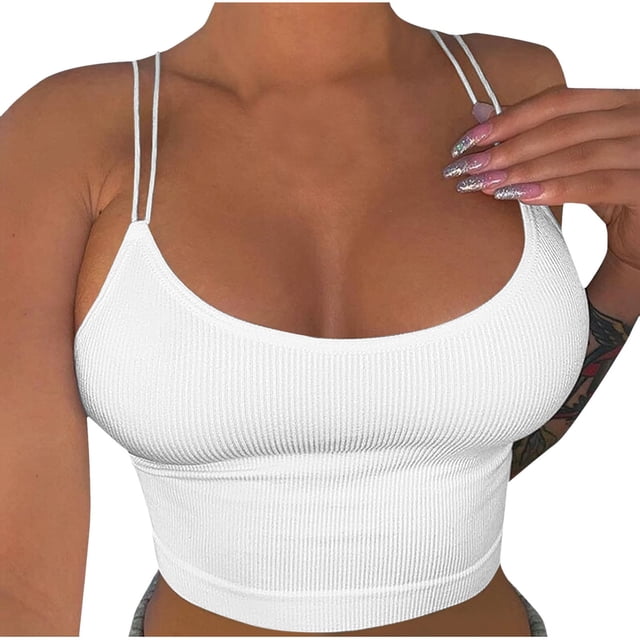 Chaleco estampado a la moda para mujer blusa sin mangas sólida tirantes Tops Pompotops lopia999423