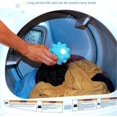 thumbnail image 5 of Jinsinto 2 Pcs Boules de Séchage Réutilisables Bleues Anti-Enroulement, 5 of 5