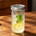 thumbnail image 4 of 15 Pack 12 OZ Mason Jars, Regular Mouth Canning Jars with Lids, Glass Jelly Jars Ideal for Jam, Honey, Wedding Favors and Shower Favors, 4 of 6