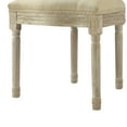 thumbnail image 6 of Rustic Manor Christianna Linen Upholstered Dining Chair, Beige, 6 of 8