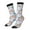 2 Black-1, variant on Unicorn DoingYoga Crew Socks for Men & Women, Breathable Casual Athletic Ankle Socks