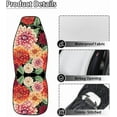 thumbnail image 4 of Waterproof Front Seat Covers for Cars MexicanMexican Dahlia Floral Bucket Seat Covers,2 Pack,Lightweight Automotive Car Interior Covers for Cars Sedans Truck SUV Vans, 4 of 10