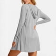 thumbnail image 6 of Jamicy Women's Sun Protection Jackets Solid Color Golf Athletic Jackets Lightweight Full Zip Long Sleeve Shirts with Pockets, 6 of 8