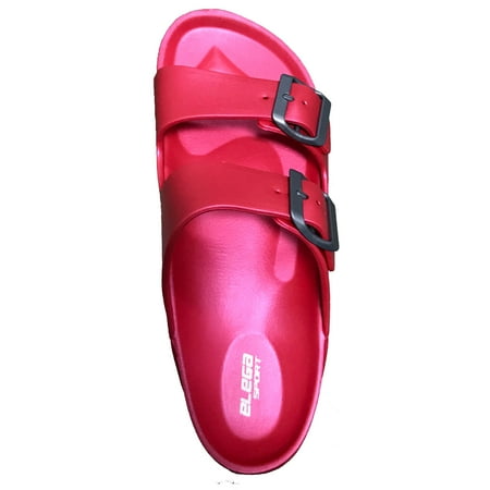 

Ish Original Official Super Light Weight Women Ruby Red Comfort Flip-Flop Sandal Size US 6-9 (M)