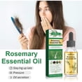thumbnail image 3 of Rosemary Hair Care Essential Oil repairs dry and frizzy hair ends, nourishes and softens hair, and provides hair care oil, 3 of 5