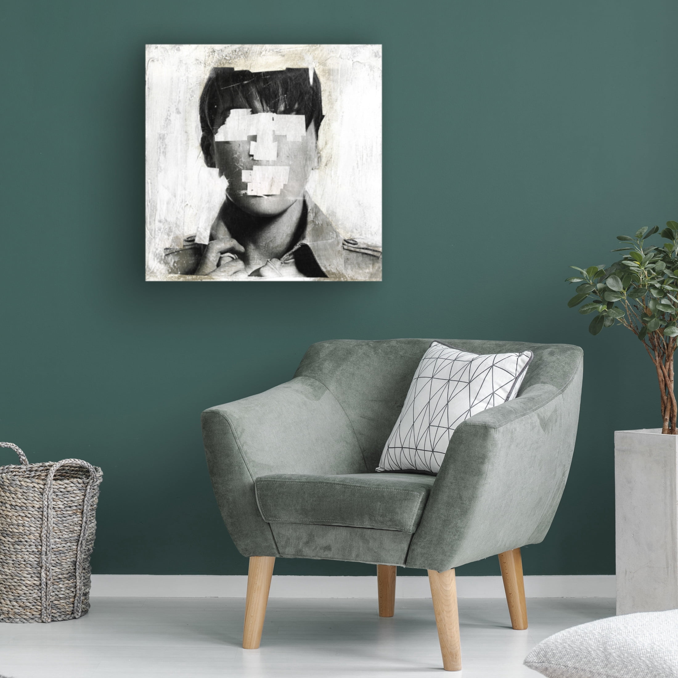 Trademark Fine Art Famous When Dead Faceless 02 Canvas Wall Art