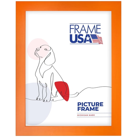 Colori Large Orange 18x24 Inch Picture Frame
