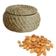 thumbnail image 4 of Bandeja de almacenamiento hecha Organizador Conjunto de contenedores Caja decorativa con tapa Tejido de ratán Mimbre para cocina Pequeña, 4 of 9